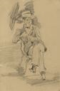 Seated Gentleman with Hat