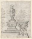 Study for the Fountain of Apollo in the Paseo