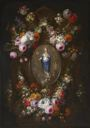 The Immaculate Conception with a Wreath of Flowers