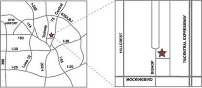 Meadows area map