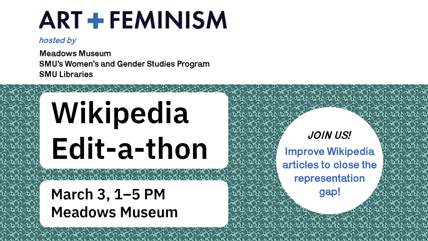 Expired) POSTPONED: Ann Arbor Art+Feminism 2023: Wikipedia Edit-a-thon