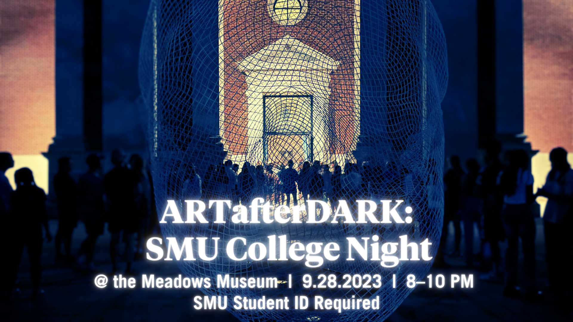 ARTafterDARK SMU College Night poster