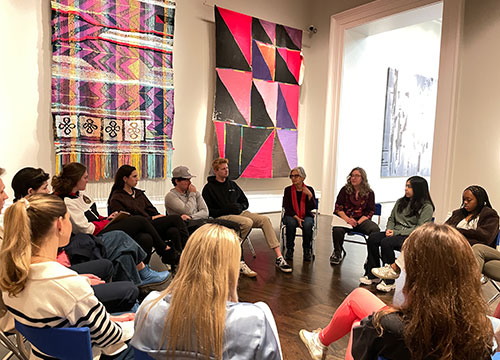 Gallery talk at Meadows Museum, Dallas TX