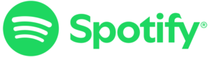 Spotify logo in light green